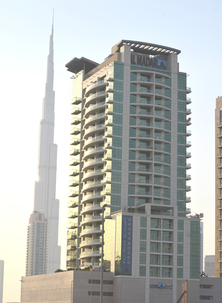 Scala Tower with Burj Dubaii